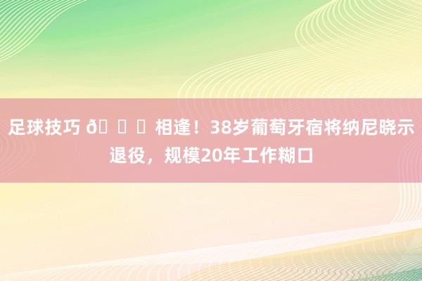 足球技巧 👋相逢！38岁葡萄牙宿将纳尼晓示退役，规模20年工作糊口